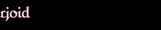 RomanScrJoiD.ttf 好看的英文字体