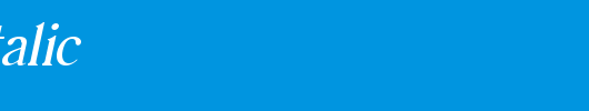 Roomy-Italic.ttf 好看的英文字体
