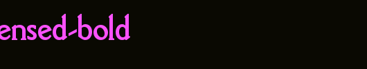 Rory-Condensed-Bold.ttf 好看的英文字体