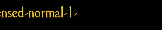Rory-Condensed-Normal-1-.ttf 好看的英文字体