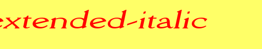 Rory-Extended-Italic.ttf 好看的英文字体
