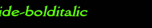 Rory-Wide-BoldItalic.ttf 好看的英文字体
