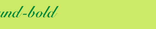 Rose-Round-Bold.ttf 好看的英文字体