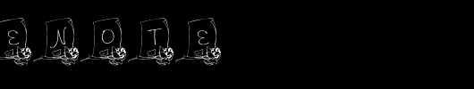 RoseNote.ttf 好看的英文字体
