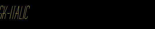 RoselleCapsSSK-Italic.ttf 好看的英文字体