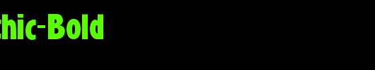 RoslynGothic-Bold_英文字体
