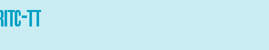 RoswellSCFourITC-TT.ttf 好看的英文字体