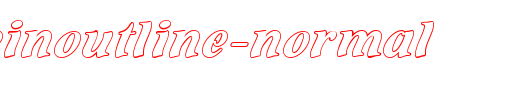 RothsteinOutline-Normal.ttf 好看的英文字体