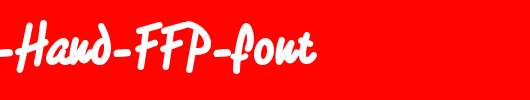 Rotulona-Hand-FFP-font_英文字体