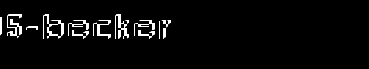 Rough05-Becker.ttf 好看的英文字体