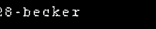 Rough28-Becker.ttf 好看的英文字体