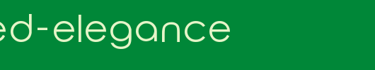 Rounded-Elegance.ttf 好看的英文字体