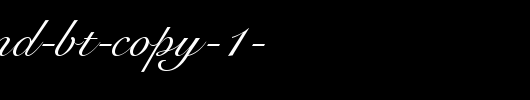 Roundhand-BT-copy-1-.ttf 好看的英文字体