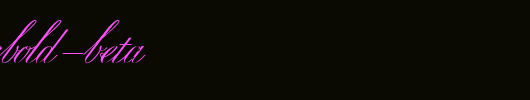 RoyalClassicBold-BETA.ttf 好看的英文字体