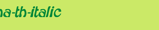 Rsdaytona-Th-Italic.ttf 好看的英文字体