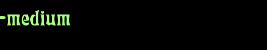 Rudelsberg-Medium.ttf 好看的英文字体