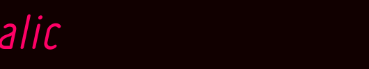 Ruler-Italic.ttf 好看的英文字体