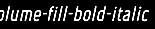 Ruler-Volume-Fill-Bold-Italic.ttf 好看的英文字体