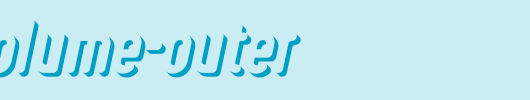 Ruler-Volume-Outer.ttf 好看的英文字体
