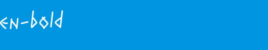 RunesWritten-Bold.ttf 好看的英文字体