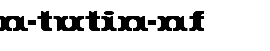 Rutin-Tutin-NF.ttf 好看的英文字体