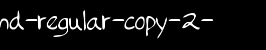 RyansHand-Regular-copy-2-.ttf 好看的英文字体