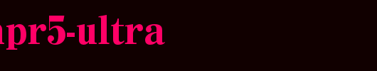 日本外字集字体系列RyuminPr5-Ultra.otf