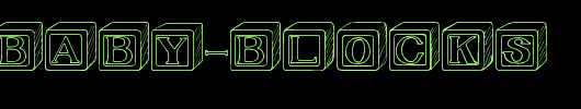 SBC-Baby-Blocks.ttf是一款不错的英文字体下载