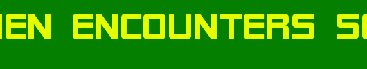 SF-Alien-Encounters-Solid.ttf是一款不错的英文字体下载