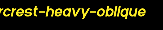 SF-Arborcrest-Heavy-Oblique.ttf是一款不错的英文字体下载