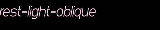 SF-Arborcrest-Light-Oblique.ttf是一款不错的英文字体下载