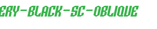 SF-Archery-Black-SC-Oblique.ttf是一款不错的英文字体下载