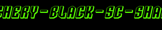 SF-Archery-Black-SC-Shaded-Oblique.ttf是一款不错的英文字体下载
