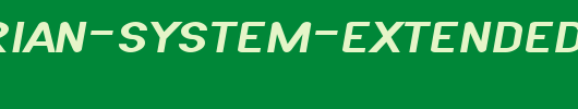 SF-Atarian-System-Extended-Italic.ttf是一款不错的英文字体下载