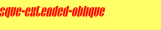 SF-Baroquesque-Extended-Oblique.ttf是一款不错的英文字体下载
