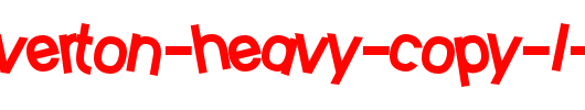 SF-Beaverton-Heavy-copy-1-.ttf是一款不错的英文字体下载