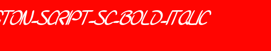 SF-Burlington-Script-SC-Bold-Italic.ttf是一款不错的英文字体下载