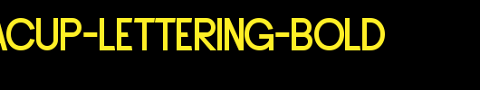 SF-Buttacup-Lettering-Bold.ttf是一款不错的英文字体下载