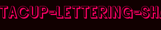 SF-Buttacup-Lettering-Shaded.ttf是一款不错的英文字体下载