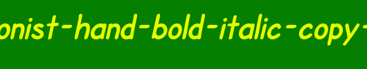 SF-Cartoonist-Hand-Bold-Italic-copy-1-.ttf是一款不错的英文字体下载