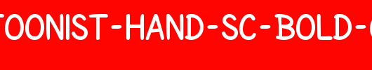 SF-Cartoonist-Hand-SC-Bold-copy-1-.ttf是一款不错的英文字体下载