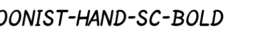 SF-Cartoonist-Hand-SC-Bold.ttf是一款不错的英文字体下载