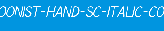 SF-Cartoonist-Hand-SC-Italic-copy-1-.ttf是一款不错的英文字体下载