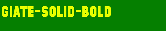 SF-Collegiate-Solid-Bold.ttf是一款不错的英文字体下载