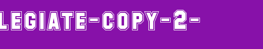 SF-Collegiate-copy-2-.ttf是一款不错的英文字体下载