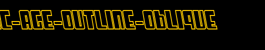 SF-Cosmic-Age-Outline-Oblique.ttf是一款不错的英文字体下载