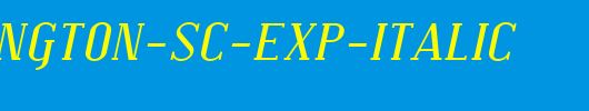 SF-Covington-SC-Exp-Italic.ttf是一款不错的英文字体下载