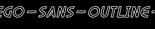 SF-Diego-Sans-Outline-Oblique.ttf是一款不错的英文字体下载