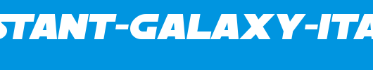 SF-Distant-Galaxy-Italic.ttf是一款不错的英文字体下载