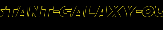 SF-Distant-Galaxy-Outline-Italic.ttf是一款不错的英文字体下载
